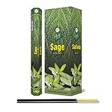 Flute Sage 9 Inch Premium Incense Stick (Total 120 Sticks Box)