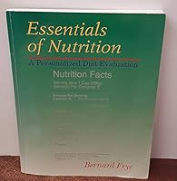 Essentials of Nutrition: A Personalized Diet Evaluation 0787226262 Book Cover