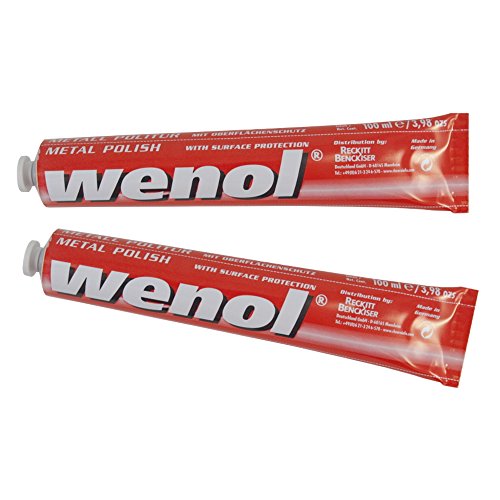 Wenol Metal Polish Shiner with Surface Protection Set of 2