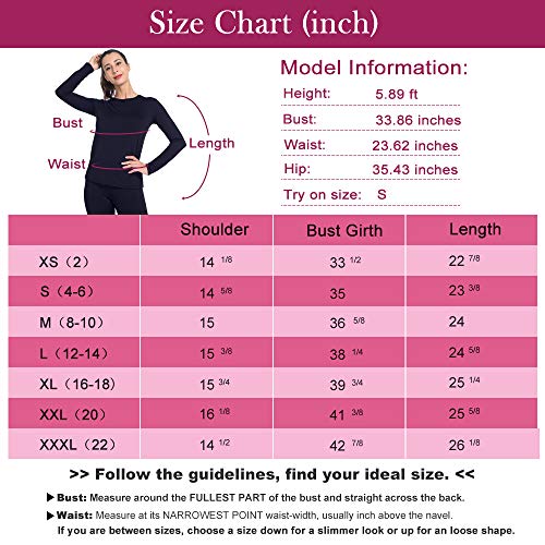 Hanes Women's Sport Cool Dri Performance Long Sleeve V-Neck Tee, Black Heather, X Large