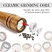 ROLMZJX Pepper Mill Replacement Parts,Salt And Pepper Grinder Ceramic Grinder Core Pepper Mill Acessories For Diy Salt Pepper Or Spice Mills（6pcs）