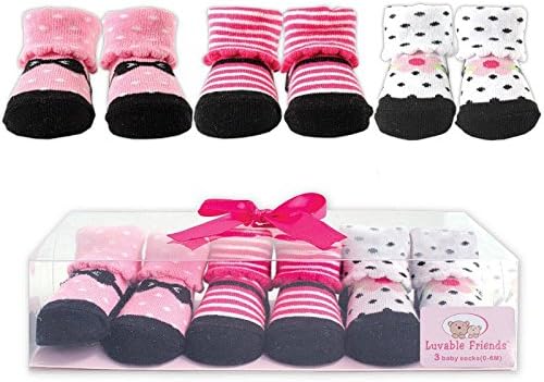 Luvable Friends Baby Girls' Modern