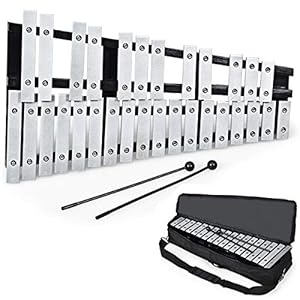 RELAX4LIFE 30 Noten Xylophon Glockenspiel
