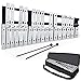 RELAX4LIFE 30 Noten Xylophon, Glockenspiel mit 2 Schlägel und Tragetasche, Musikinstrument für Kinder & Jugendliche & Erwachsene, Musikspielzeug mit Klappfunktion, Handpercussion aus Holz und Alu MI 4 günstig Kaufen-RELAX4LIFE 30 Noten Xylophon, Glockenspiel mit 2 Schlägel und Tragetasche, Musikinstrument für Kinder & Jugendliche & Erwachsene, Musikspielzeug mit Klappfunktion, Handpercussion aus Holz und Alu