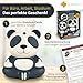 GLÜCKSGUT® Kain BOKK Panda | Knautsch-Buddha | Lustiges Anti-Stress Geschenk für Büro Kollegen Abschied Studenten Schule