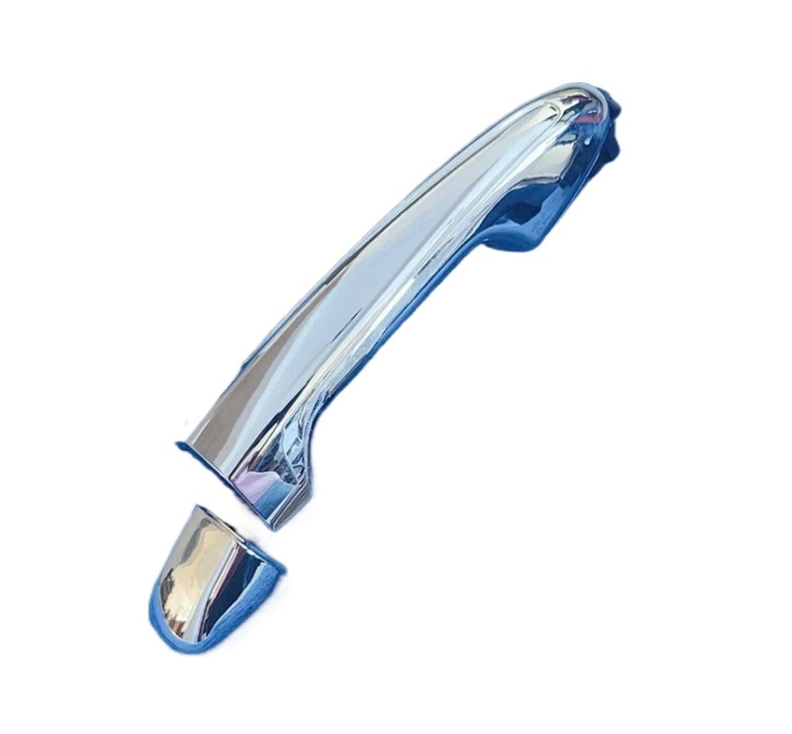 Hillar Rear Left Door Outer Handle For Toyota For Hilux For Revo 2015-2022 For Rav4 2013-2016 Chrome Front Right Exterior Door Handle(Rear Left)