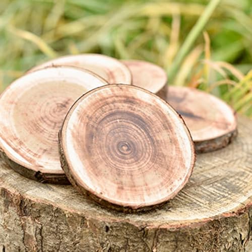 ヤマザクラコースター(樹皮付き) 5枚セット