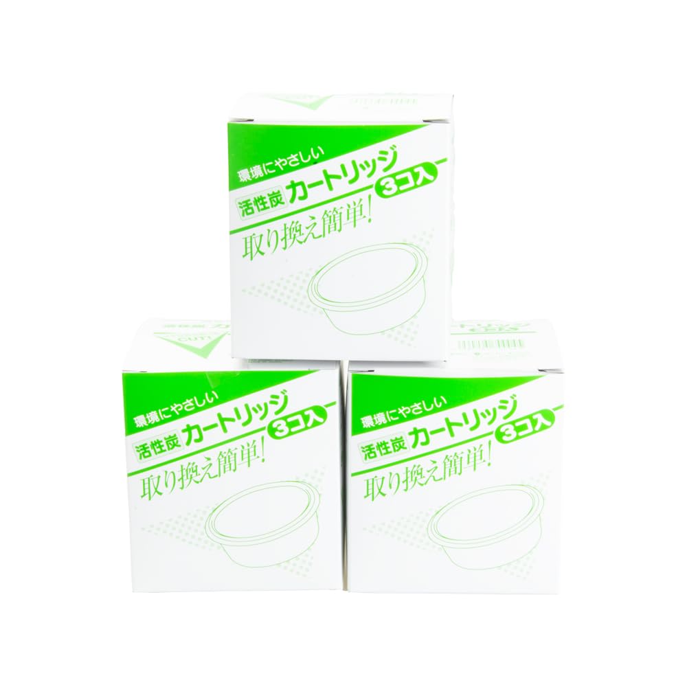 オダジマ 交換用 活性炭フィルターカートリッジ(3P×３組）計9Pセット