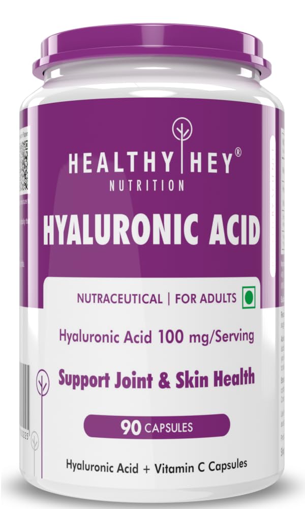 Healthyhey Nutrition Hyaluronic Acid 2X Plus Veg Capsules -90 Count (B07XRN49CZ) Amazon Price History, Amazon Price Tracker