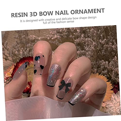 FRCOLOR 100 Pçs Decoração De Unhas De Arco Decoração Branca Adesivos De Arte De Unhas De Arco Arte D