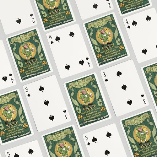 Lantern Press Baraja de 52 cartas tamaño poker vintage miniatura 4