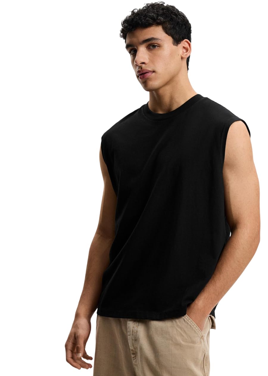 clafoutis Men's Round Neck Sleeveless Vest-picture-47