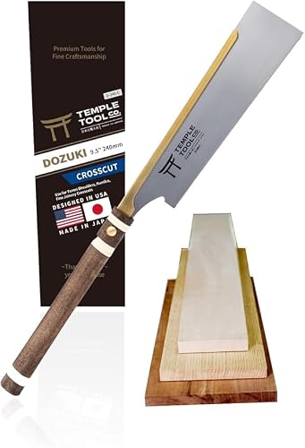 Temple Tool Co Japanese Dovetail Saw 9.5 Cross Cut by Tyzacktools