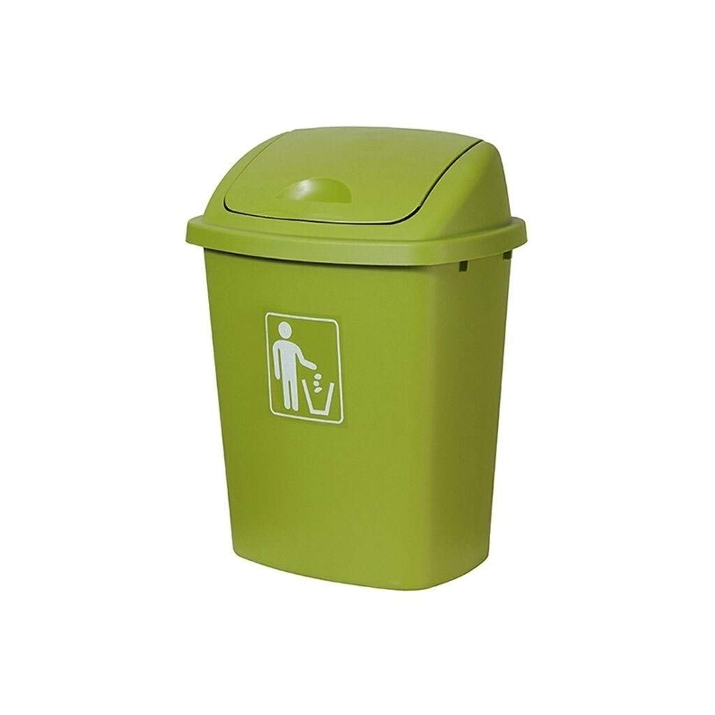 Poubelle de cuisine de grande capacité pour déchets extérieurs et intérieurs