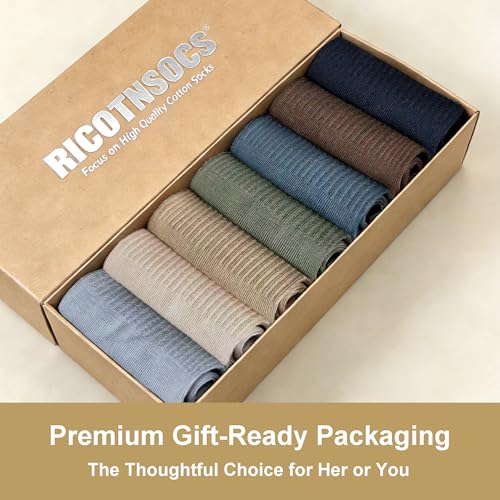 Image of Womens Cotton Anti-Pilling Quarter Crew Socks | Moisture-wicking, Odor-control, Lightweight, Office /gym, 7-pair, US 6-10