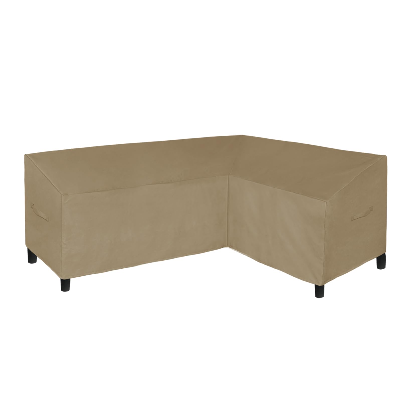 Easy-Going 600D Patio L-Shaped Sectional Sofa Cover, 85"X58", Right Facing