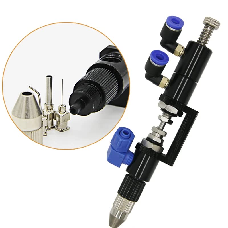 QLH-23A Pneumatisches Dosierventil, Luft-Doppel-Aktion Kausche Zurück Saugen Dosierventil 0.001ml