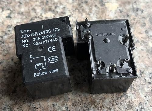 Relé JQX-15F 24VDC de alta capacidad 30A para conmutación segura en placas T90-1C-6P