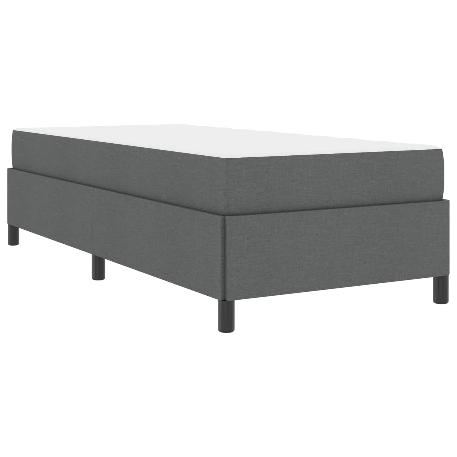 Tkanina z drewnopochodnym stelażem Nowoczesny design Ciemnoszary 80x200
