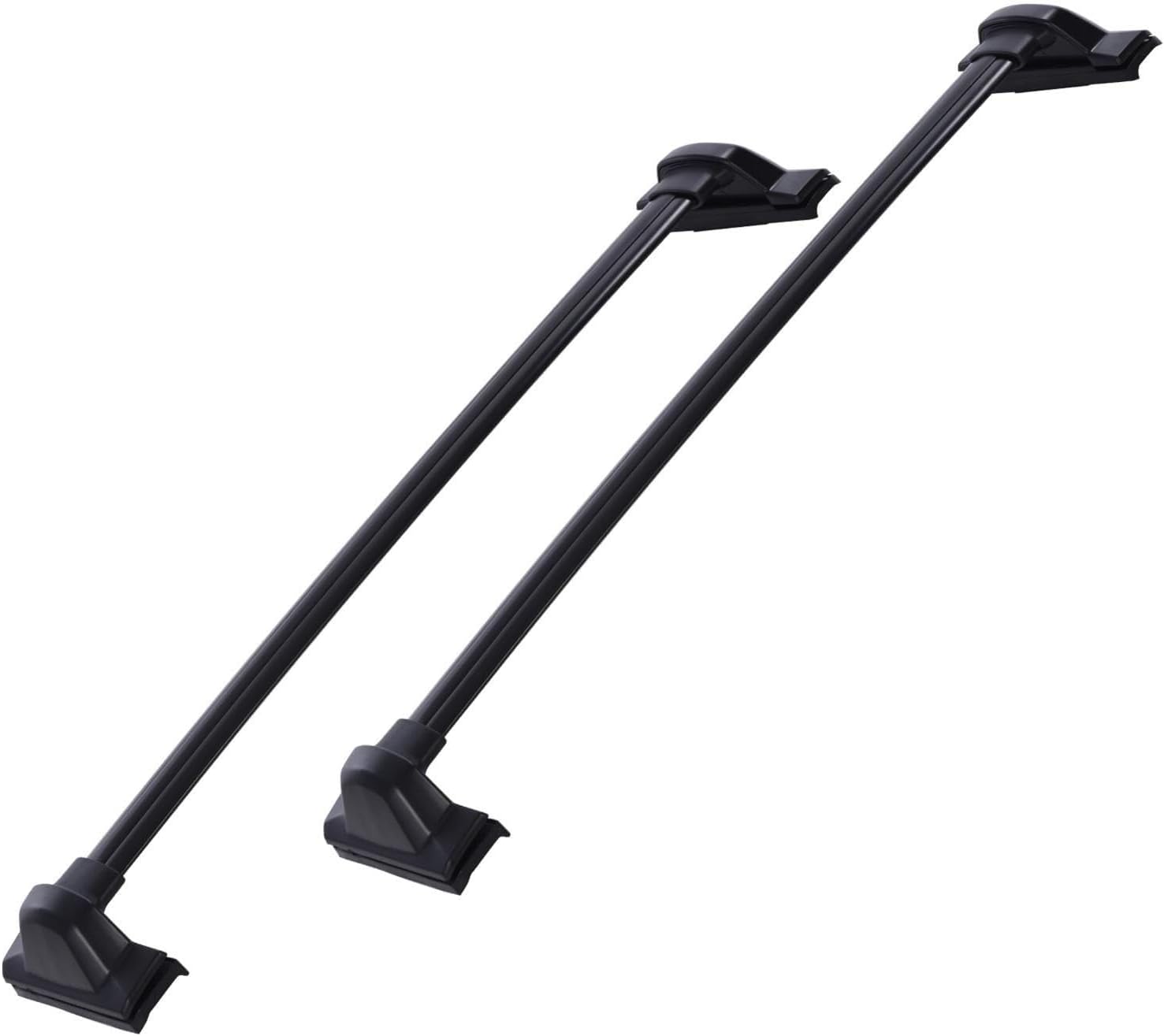 Roof Rack for Car, Roof Rack Cargo Carrier, Aluminum Alloy Car Luggage Rack, Heavy-Duty Roof Rails for Kayak Canoe Surfboard Luggage Fishing Rod Snowboard