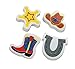 Fun Express Western Mini Erasers (3 Dozen)
