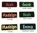Custom Name Patch Embroidered Tag - Iron On Or Sew On (1 Patch)