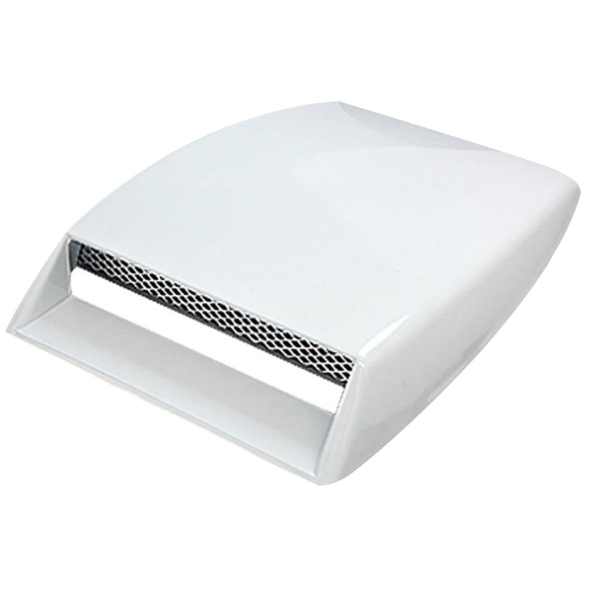 Pegatina de ventilación para capó en ABS de alta resistencia color blanco 8