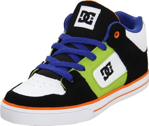 DC Shoes RADAR YOUTH D0302402B Jungen Sneaker, Blau (BLKWHTORNG KWOD), 37