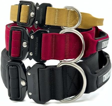 BULLYBREED Tactical Dog Collar – Heavy Duty Dog Collar, Dog Colla...