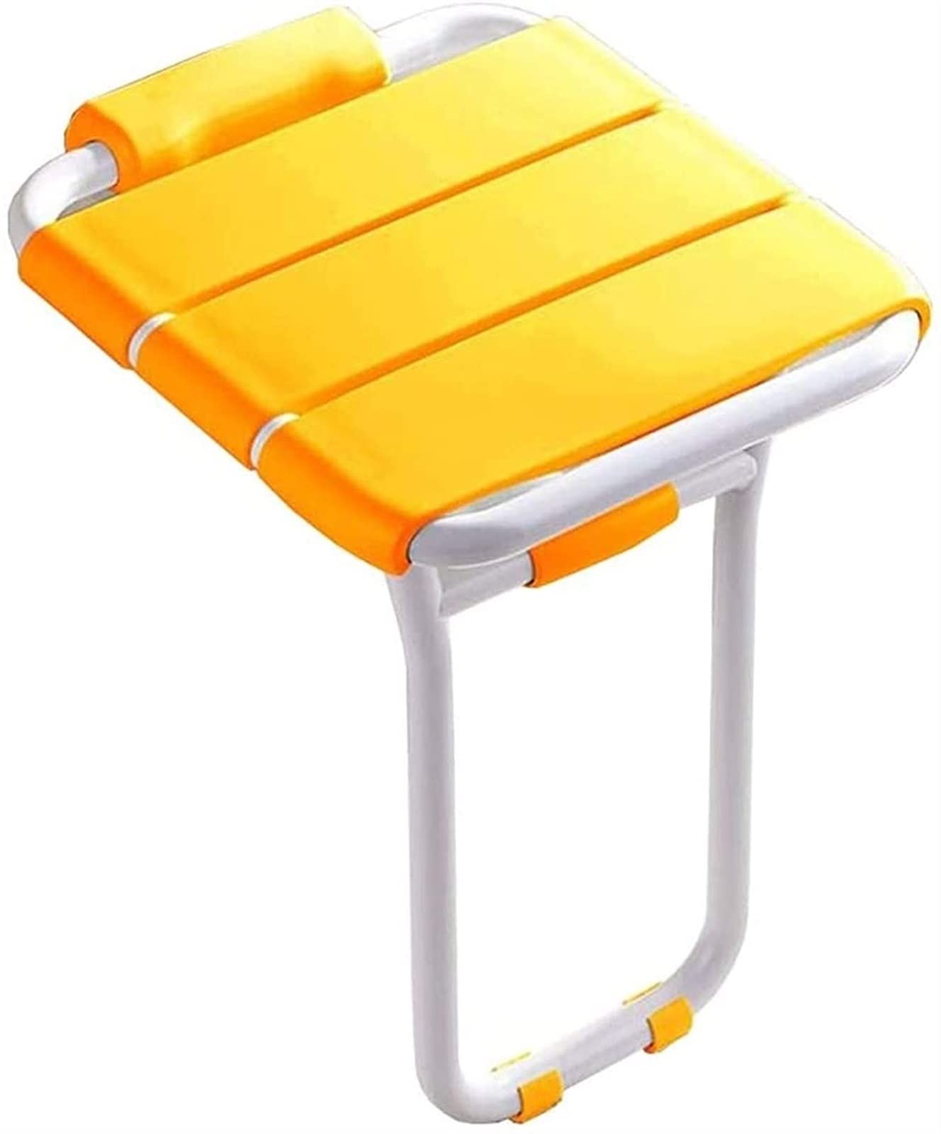 Bain douche siège mural pliable pour entrée avec ceinture de sécurité et pieds