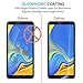 Zeking [2-Pack Samsung Galaxy A7 /A750 (2018) Full Coverage Tempered Glass Screen Protector, Max Coverge [Anti Scratch][Anti-Fingerprint] Bubble Free