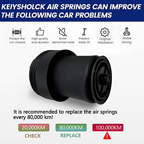 KEIYSHOLCK Rear Air Spring Bag for 13-20 BMW X5 F15 14-21 BMW X6 F16 by KEIYSHOLCK - Used condition - Image 7