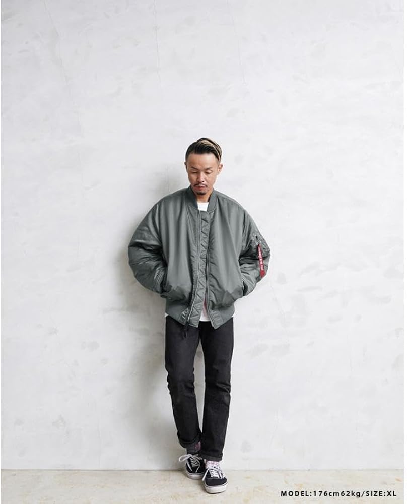 Amazon | ALPHA アルファ WAIPER別注 2000-459 MA-1 フライト