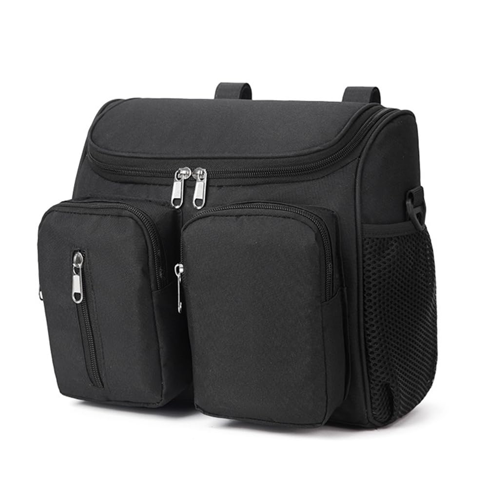 EUBUY Universal Baby Stroller Organizer with Cup Holder, Versatile Oxford Cloth Baby Stroller Hanging Bag Strollers Accessories, Stroller Bag Caddy Organizer Accessories