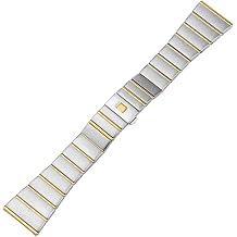 KLVN Stainless Steel Watchband For Omega Watch Strap 15mm 17mm 18mm 23mm 25mm Solid Metal Watch Band Steel Bracelet