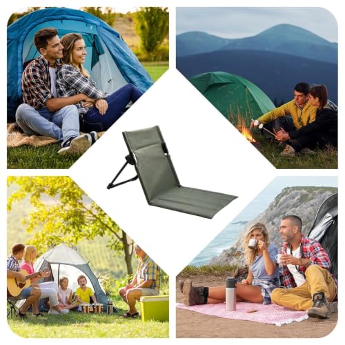 Siège Sol Léger pour Camping Évitant le Mal de Dos - 6