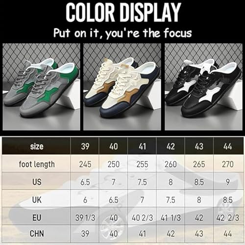 Men's Backless Sneakers Slip-On Trainers Ultra-Soft Breathable Mesh Mule Shoes for Men Lightweight Casual Sports Slippers Low-Top Walking Outdoor Hiking Shoes4