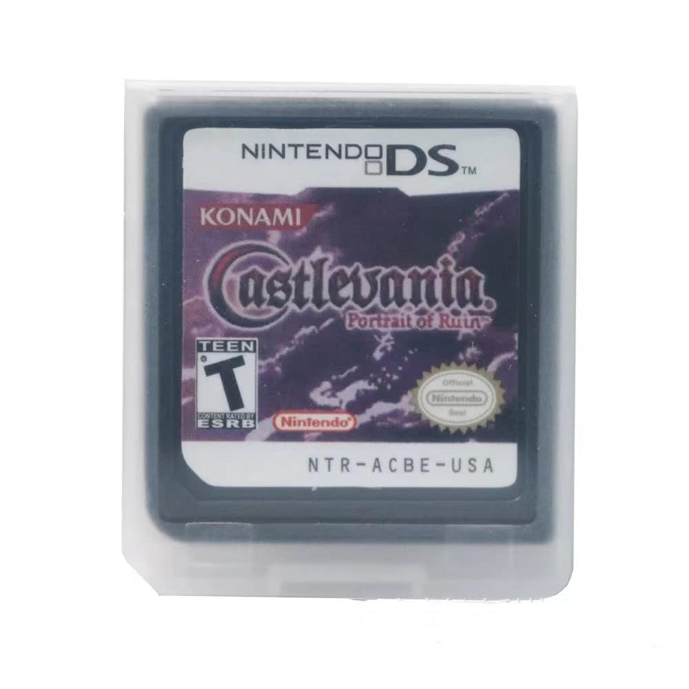 Castlevania series DS game card, compatible with Nintendo DS version 3DS/NDSI/2DS game cartridge, re-engraved version (Portrait of ruin) : Video Games