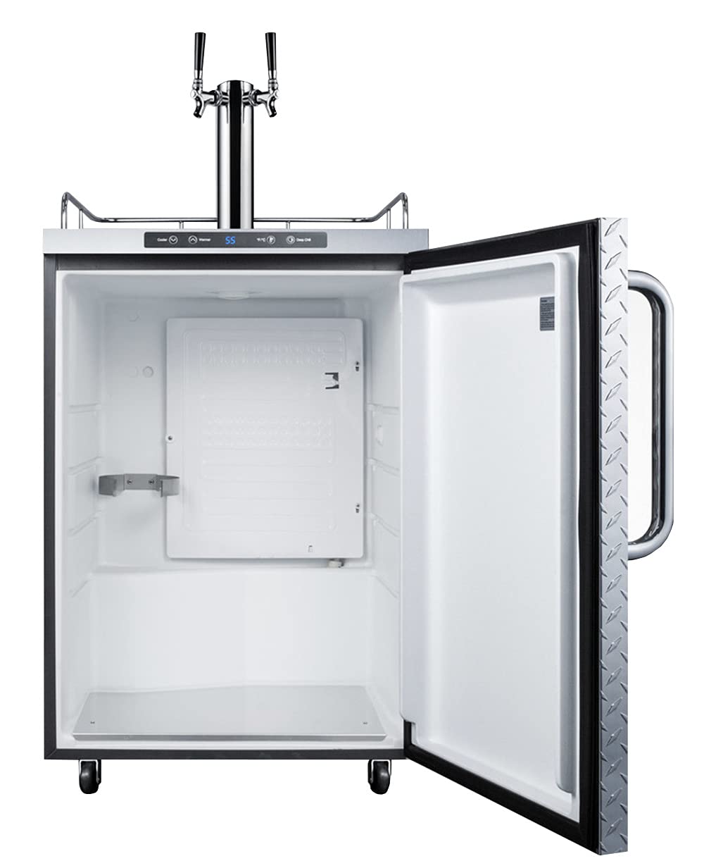 Summit Sbc635mosdpltwin Wine Dispenser, Stainless-Steel on Fridge.com - View 3