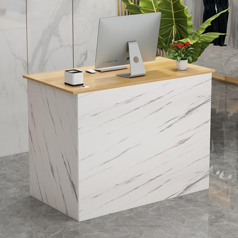 Table de réception avec panneaux pour protéger la confidentialité de vos documents