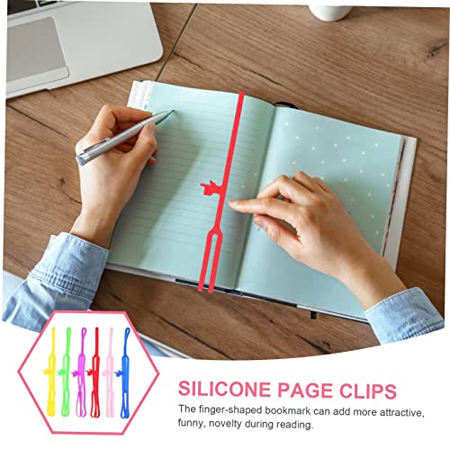 Marque-pages silicone pour égayer votre espace de travail et vos lectures du soir - 5