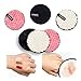 Produktbild Abschminkpads waschbar,Wiederverwendbare Makeup Entferner Pads,Gesichts-Reinigungspads,Mikrofaser Abschminktücher,für sensible Haut Mikrofaser Reinigungstücher Gesicht Auge Lippen Sauber(6PCS