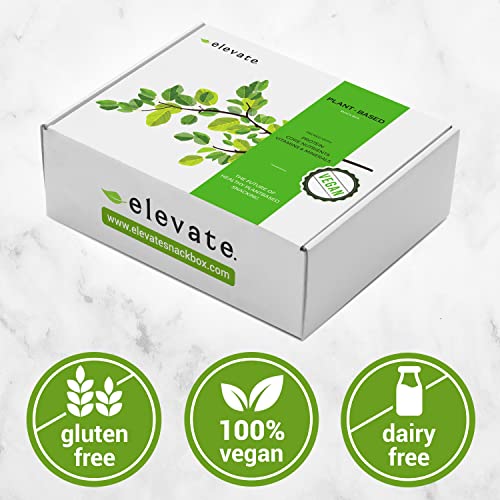 Premium Vegan Snack Box Assortment, Healthy Care Package For Adults, Kids, Students, Premium Vegan Snack Pack Gift, Discover New Top Snack Brands #TOP2