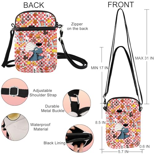 G2TUP Remy Rat Crossbody Bag Little Chef Remy Gifts Anyone Can Cook Gifts Little Chef Mouse Gusteau's Restaurant Gifts2
