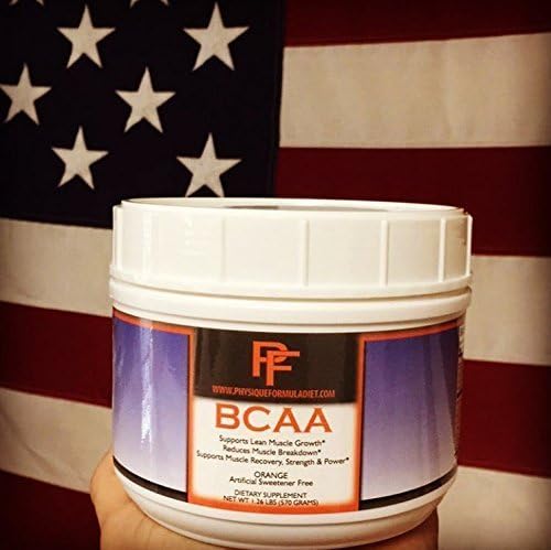 Physique Formula BCAAs with Stevia All Natural Branched Chain Amino Acids Powder with Glutamine & Sweetened with Stevia.Caffeine & Sucralose Free Grape Flavor No Sugar