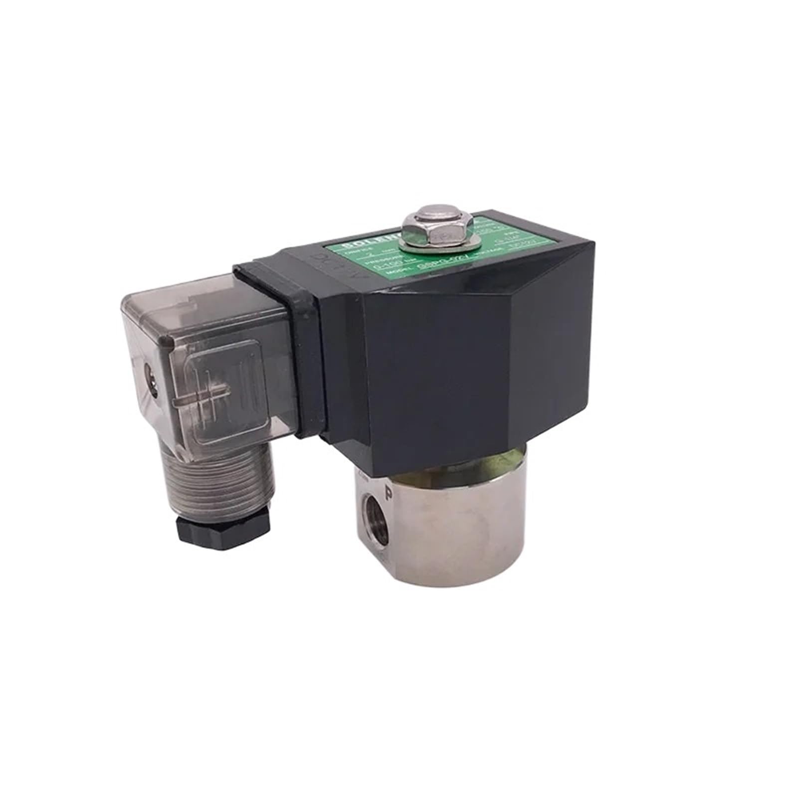 Électrovanne haute pression eau 200bar 1/4pouces acier inoxydable