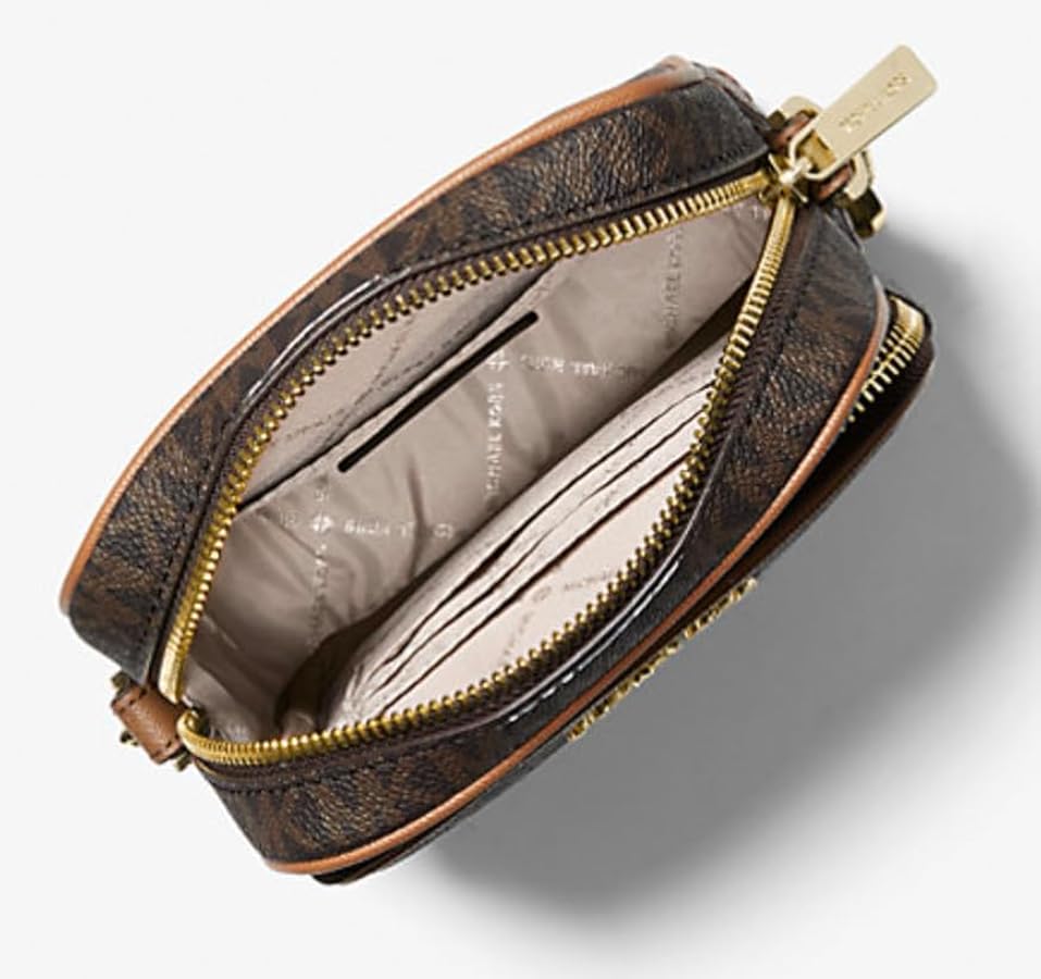 マイケルコース Flight bag ブラウン Cooper Signature Logo Flight Bag in CAMEL - Sale | Michael Kors [US]