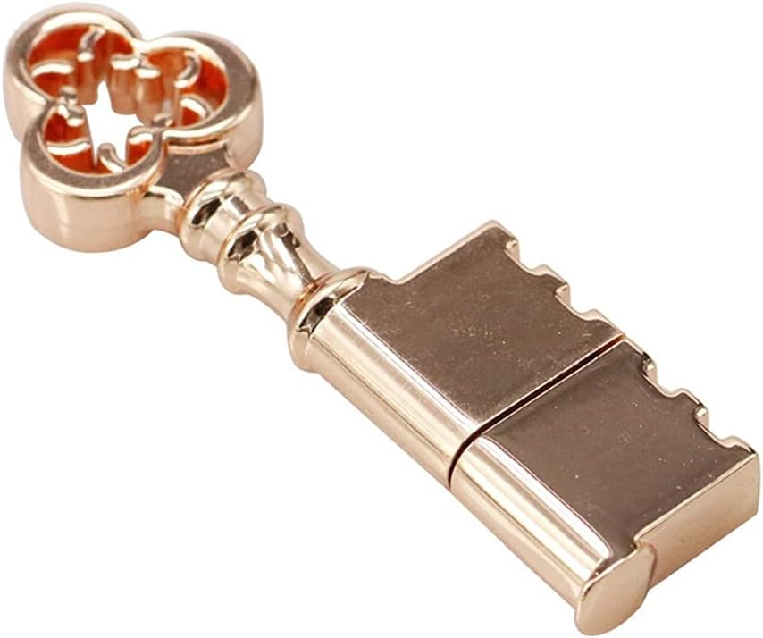 128GB Metal Key Shape USB 2.0 Flash Drive Pen Drive Memory Stick USB Stick USB Drive Flash Disk Thumb Drive USB Disk USB Stick U Disk PenDrive (Rose Gold)
