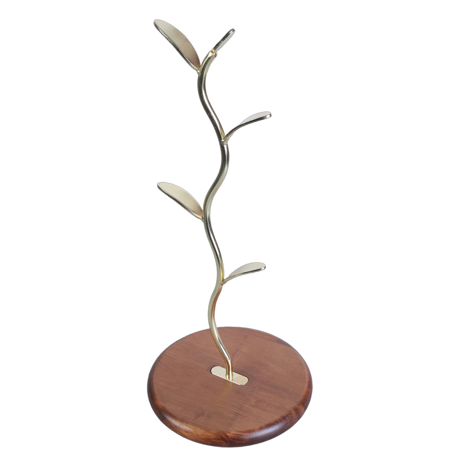 Xjdzineq Coffee Mug Holder Tree for Kitchen Counter with 4 Hook and Sturdy Base Home Organization Kitchen Supplies Countertop Mug Tree