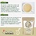 FullChea - White Tea Loose Leaf - Yunnan Silver Needle White Tea - Low Caffeine - Bai Hao Yin Zhen - Refreshing Woody Aroma - 2.5oz/71g